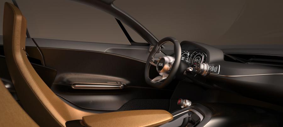 Интерьер Kia GT Concept 2011 года  (фото 15 из 34)